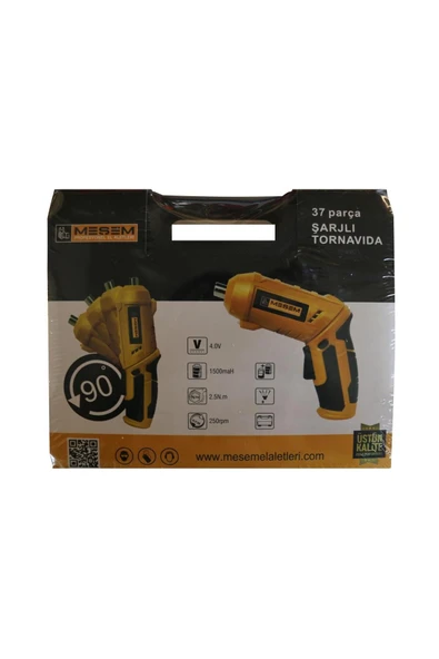 Şarjlı Tornavida 10mm 4.0v 1500mah 250rpm ürün görseli 1