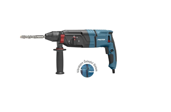 PROTER PH 900 VS VİBRASYONLU PNOMATİK MATKAP  DELİCİ - KIRICI 900 W 3.2 JOULE ürün görseli 1
