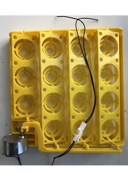 15 Tavuk Yumurtası Kare Viyol 1/240 Rpm Motor Dahil ürün görseli 1