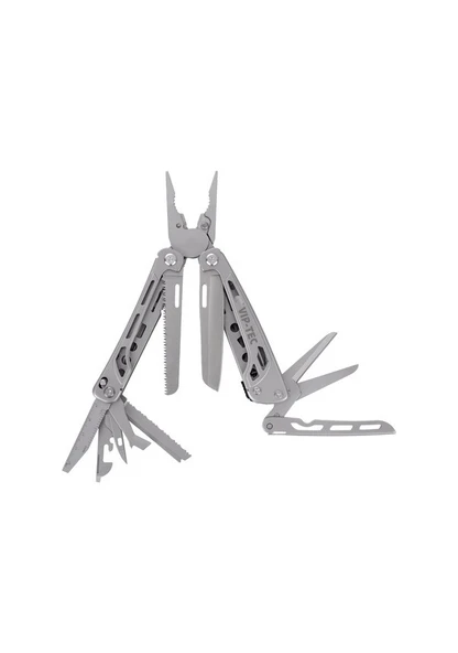 Vip-tec Vt875195 20 Parça Multifonksiyonel Pense/çakı/multitool Gri ürün görseli 1