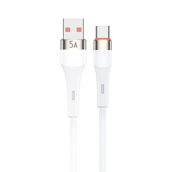 Powerway HC05 Örgülü 5 A USB TO Type- C Şarj Data Kablosu ürün görseli 1