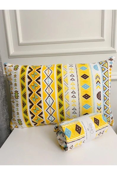 Atelier Home 160x220 Ranforce Lastikli Çarşaf Takımı + 2 Yastık Kılıfı Otontik Desenli ürün görseli 1