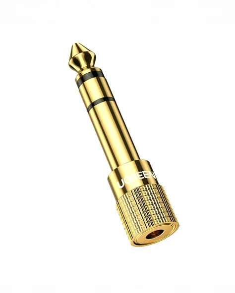UGREEN 6.5mm - 3.5mm Stereo Jak Dönüştürücü Adaptör, 20503 ürün görseli 1