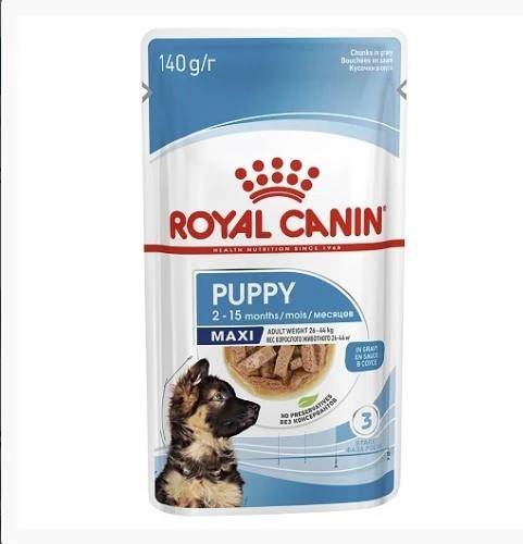 Royal Canin Maxi Puppy Köpek Yaş Maması 140g ürün görseli 1