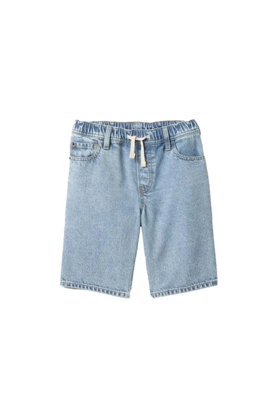 GAP Erkek Mavi Relaxed Denim Short 723848000 ürün görseli 1