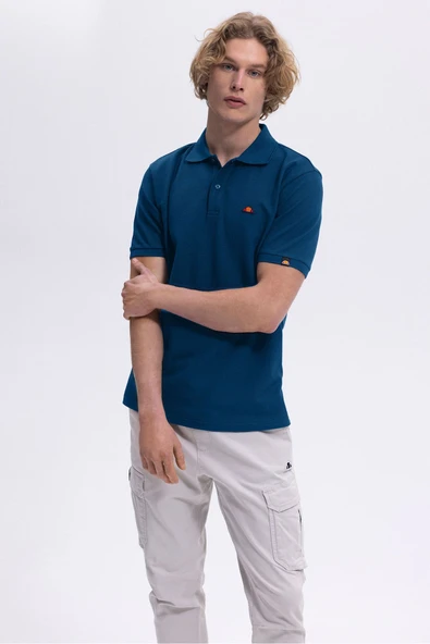 ELLESSE Erkek Lacivert Polo Tişört EM460-1 ürün görseli 1