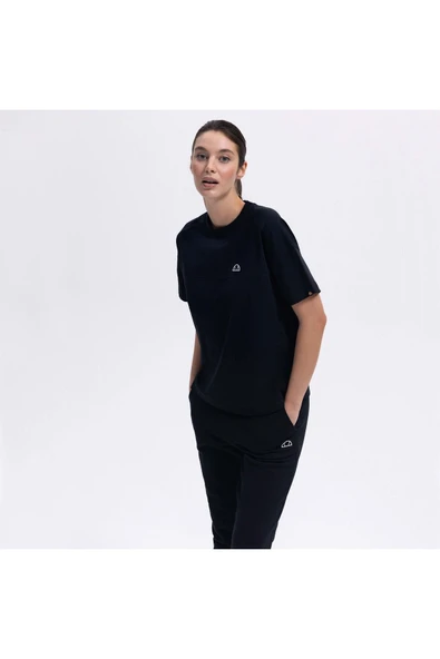 ELLESSE Kadın Siyah Tişört EF394 - Resim 4