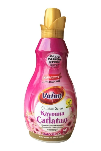 Vatan Kaynana Çatlatan Konsantre Çamaşır Yumuşatıcı 1440ml ürün görseli 1