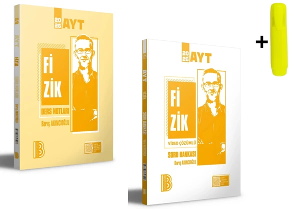 Benim Hocam AYT Fizik Ders Notları Ve Soru Bankası Seti - 2026 ürün görseli 1