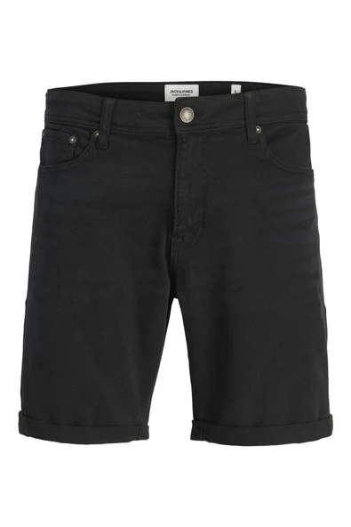 JACK JONES Erkek SİYAH Kısa Şort 12274985 - Resim 3