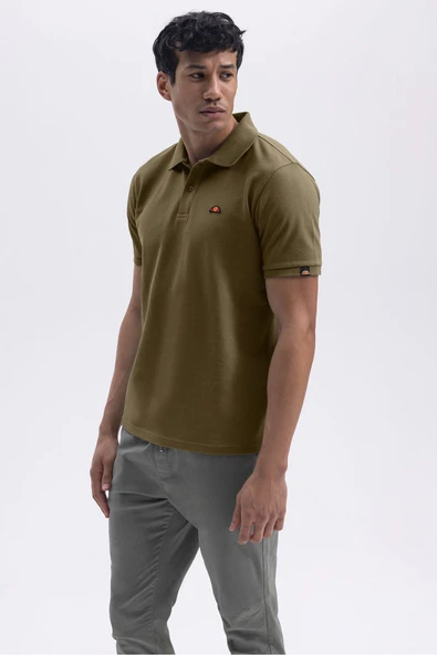 ELLESSE Erkek HAKİ POLO TİŞÖRT EM460-1 ürün görseli 1