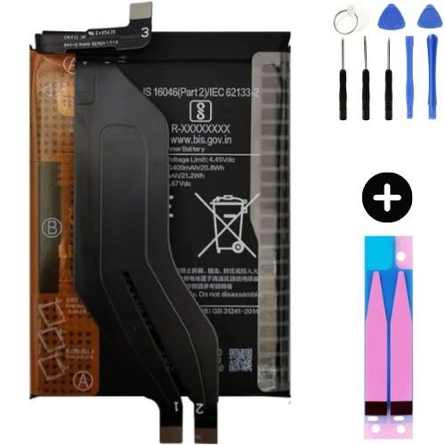 Xiaomi Redmi K50 Pro BM5D Uyumlu A Kalite Batarya Pil + Montaj Seti ürün görseli 1