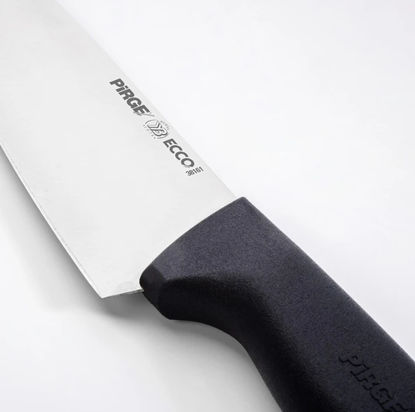 Pirge Şef Bıçağı Ecco 38161 21cm Siyah - Resim 2