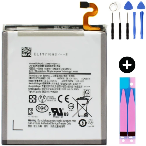 Samsung A920 A Kalite Batarya Pil + Montaj Seti ürün görseli 1