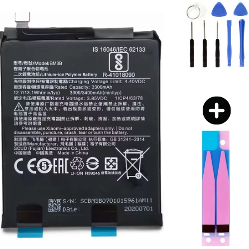 Xiaomi Mi Mix 2 BM3B Uyumlu A Kalite Batarya Pil + Montaj Seti ürün görseli 1