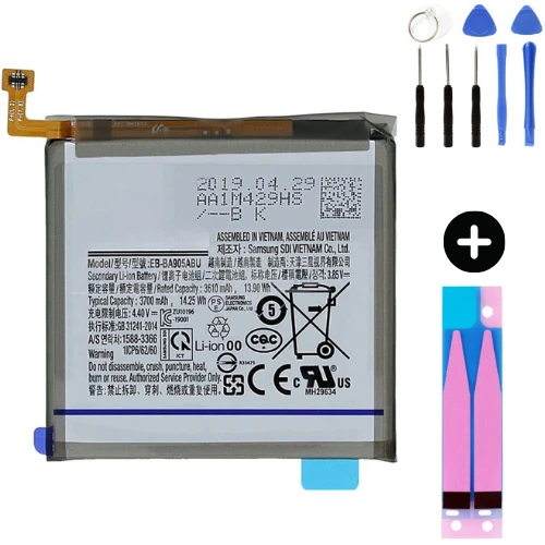Samsung Galaxy A80 A805f Uyumlu Güçlendirilmiş İthal Pil + Montaj Seti ürün görseli 1
