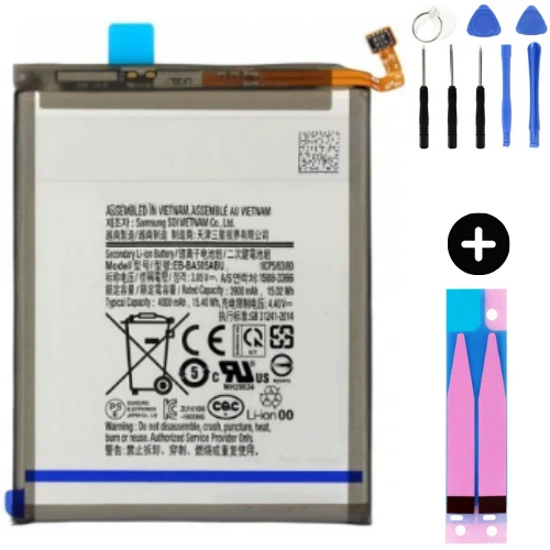 Samsung Galaxy A50s A507f Uyumlu A Kalite Batarya Pil + Montaj Seti ürün görseli 1