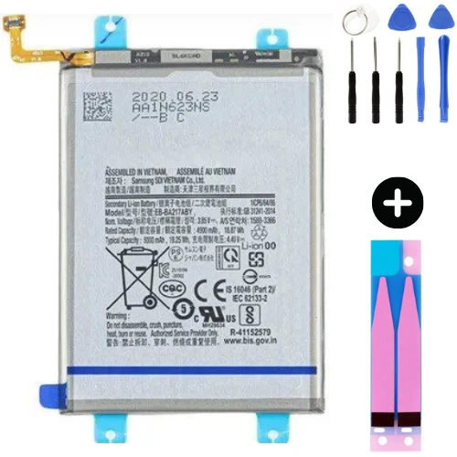 Samsung Galaxy A13 A135 Uyumlu A Kalite Batarya Pil + Montaj Seti ürün görseli 1