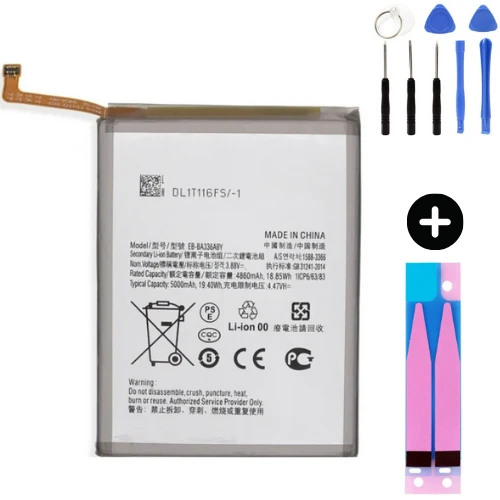 Samsung Galaxy A53 5G A536 Uyumlu A Kalite Batarya Pil + Montaj Seti ürün görseli 1