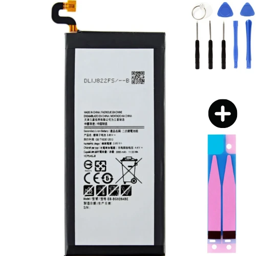 Samsung Galaxy S6 Edge Plus G928f Uyumlu A Kalite Batarya Pil + Montaj Seti ürün görseli 1