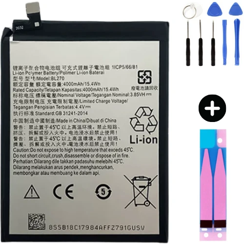 Lenovo K6 Note Uyumlu A Kalite Batarya Pil + Montaj Seti ürün görseli 1