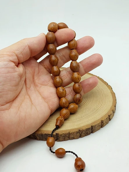 Andız Ağacı 17lik Efe Tesbih 12*14mm (56530) ürün görseli 1