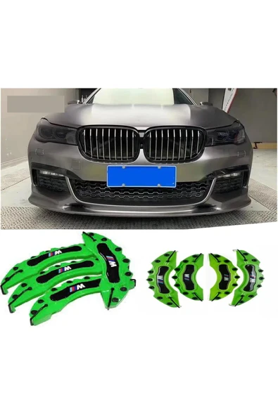 BMW G30 ///M YEŞİL 17-18-19 JANTA UYUMLU 4.LÜ KALİPER KAPAGI ürün görseli 1