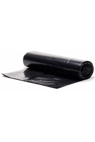 100 Adet 120x150cm Siyah Hantal Boy Endüstriyel Çöp Poşeti ürün görseli 1