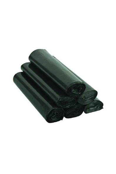 Hantal Boy Çöp Poşeti Siyah 10'lu 5'li Set 200lt Çöp Torbası 120x150cm ürün görseli 1