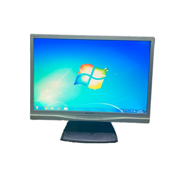 PHILIPS 190WV7 19 İNÇ WİDESCREEN GRİ-SİYAH 2 EL MONİTÖR LCD MONİTÖR ürün görseli 1