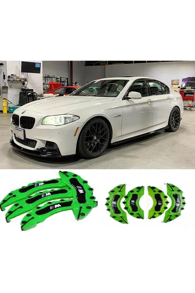 BMW F10 ///M YEŞİL 17-18-19 JANTA UYUMLU 4.LÜ KALİPER KAPAGI ürün görseli 1
