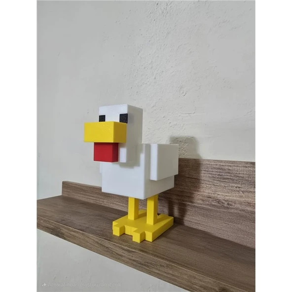 Minecraft Tavuk Figür 15 Cm - Resim 2