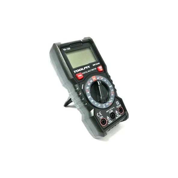 Toolfıx TF-133 Işıklı Dijital Multimetre - Resim 3