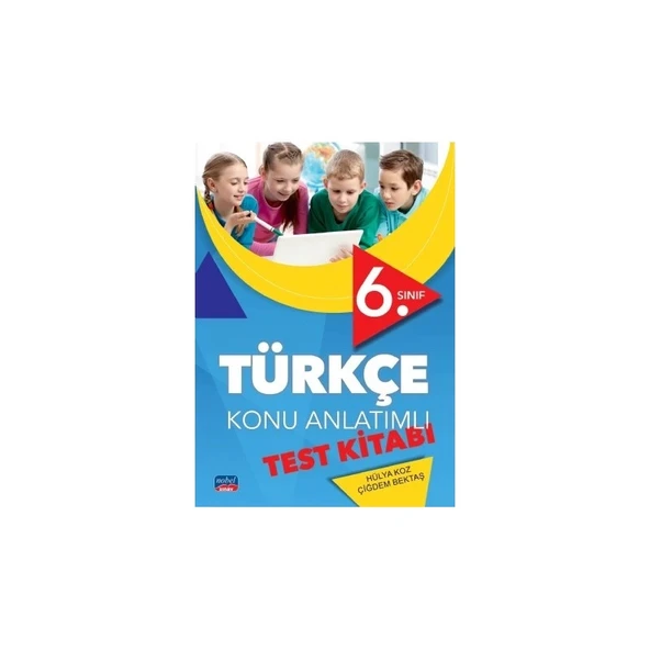 Nobel 6.Sınıf Türkçe Konu Anlatımlı Test Kitabı ürün görseli 1