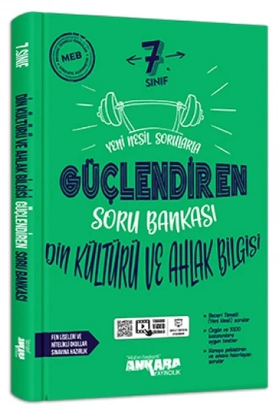 Ankara 7. Sınıf Di̇N Kültürü Güçlendi̇Ren Soru Bankasi ürün görseli 1