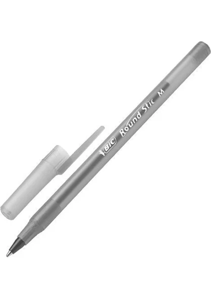Bic Round Stic M Tükenmez Kalem Siyah Kod:920568 ürün görseli 1