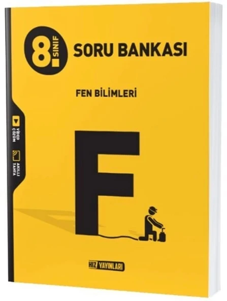 Hız 8.Sınıf Fen Bilimleri Soru Bankası ürün görseli 1