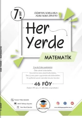 7.Sınıf Her Yerde Matematik 47 Föy Zeka Küpü ürün görseli 1