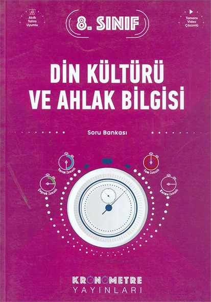 Kronometre 8.Sınıf Din Kültürü Soru Bankası ürün görseli 1