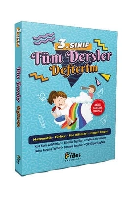 Fides 3.Sınıf Tüm Dersler Güm Güm Başarı Defterim ürün görseli 1