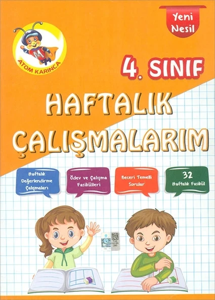 Atom Karınca 4.Sınıf Haftalık Çalışmalarım Yeni Nesil ürün görseli 1