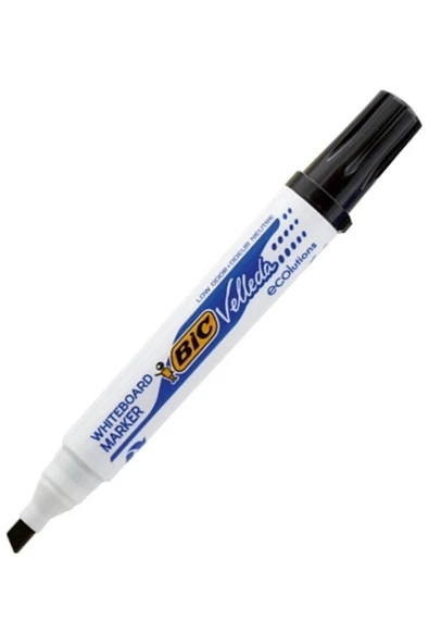 Bic Velleda 1751 Tahta Kalemi Kesik Uç Siyah Kod: 904946 ürün görseli 1
