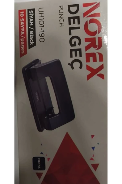 Norex Metal Delgeç 10 Sayfa Delgeç Uh101-190 ürün görseli 1
