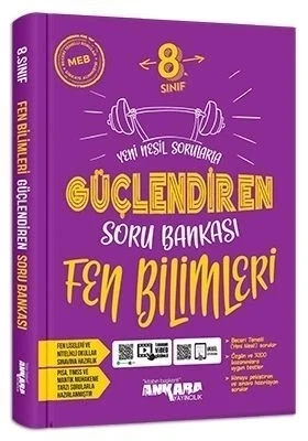 8. Sınıf Fen Bi̇Li̇Mleri̇ Güçlendi̇Ren Soru Bankasi Ankara Yayın ürün görseli 1