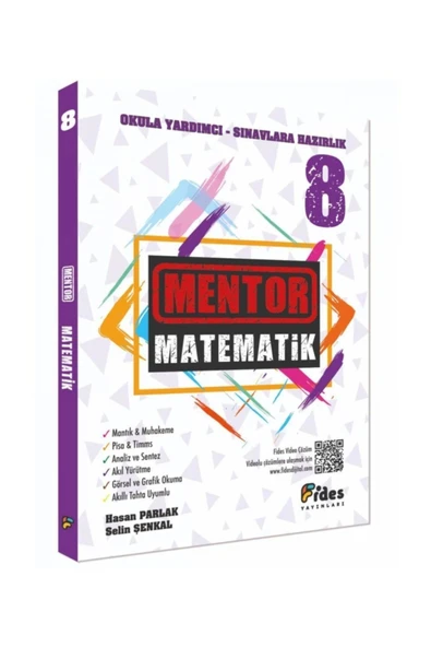 Fides 8.Sınıf Matematik Soru Bankası Mentor ürün görseli 1