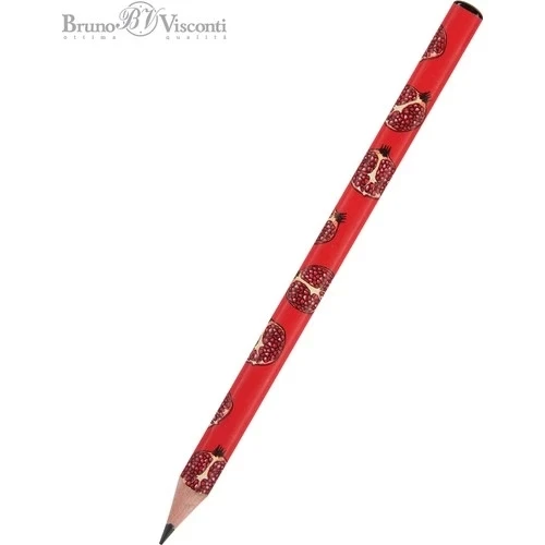 Bruno Visconti Happy Graphıx 4B Üçgen Kurşun Kalem Fresh Fruıty 21-0062/04 ürün görseli 1