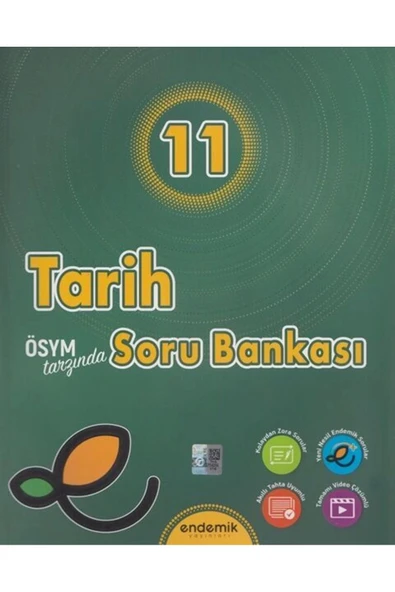 Endemik 11.Sınıf Tarih Soru Bankası ürün görseli 1
