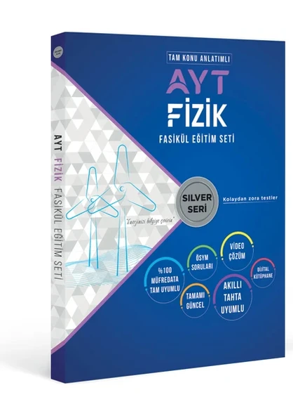 Tandem Ayt Fizik Fasikül Eğitim Seti Sılver ürün görseli 1