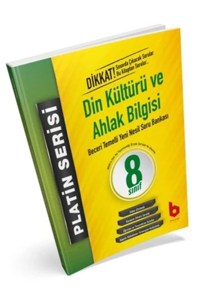 Basamak 8.Sınıf Din Kültürü Yeni Nesil Platin Soru Bankası-Kampanyalı ürün görseli 1