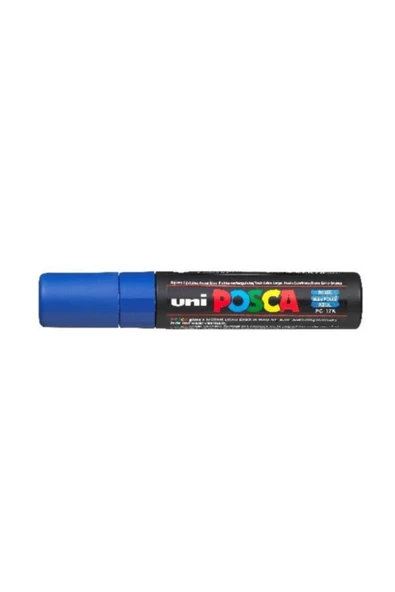 Uni Posca 15.0 Su Bazlı Poster Markörü Mavi Pc-17K - Resim 2